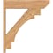 Ekena Millwork Merced Slat Smooth Outlooker, Western Red Cedar, 7 1/2"W x 32"D x 36"H OUT08X32X36MRC06SWR - alternate 2
